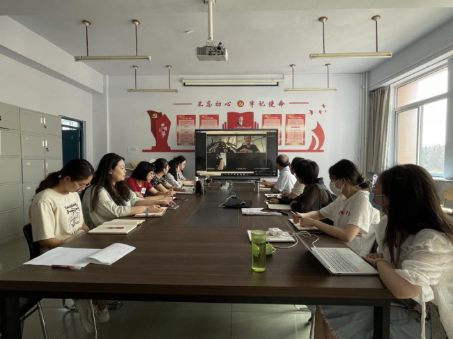 管理工程学院与沈阳市政集团举行“访企拓岗促就业”线上交流会